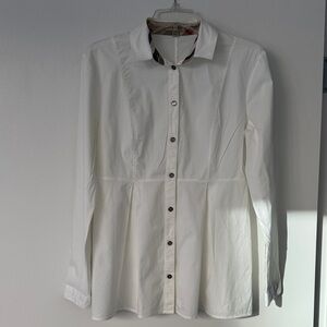Burberry Brit Ladies Soft-White Blouse